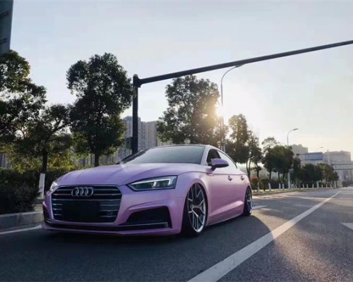 Audi A5 bagriders are low and charming