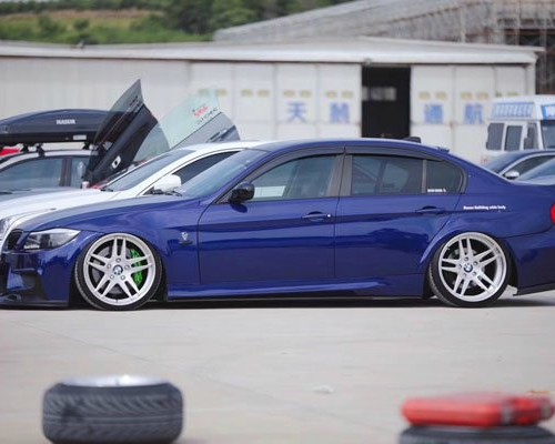 Fashion cases of overseas BMW E90 bagriders