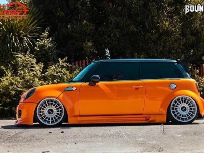 Exclusive look of Thai mini cooper R56 bagriders