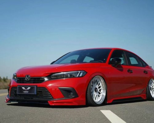 China Red Honda Civic bagriders cool figure