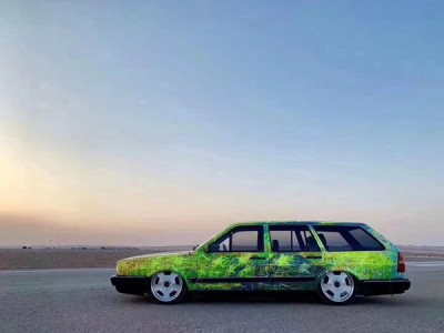 Colorful car cover Volkswagen Santana bagriders colorful