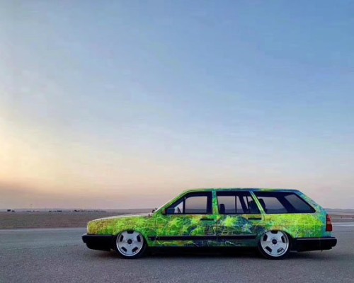 Colorful car cover Volkswagen Santana bagriders colorful