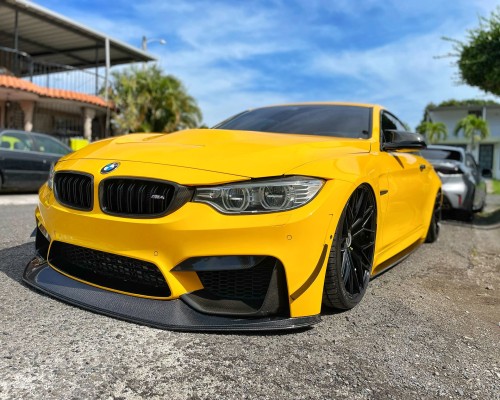 BMW M4 F82 – Excellent suspension, ultimate comfort Bag Riders modification