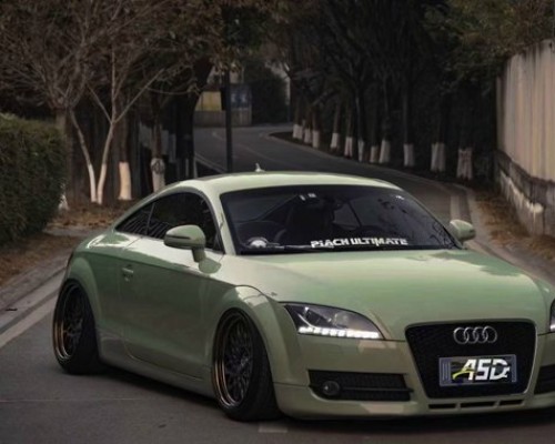 “Revolutionizing Style and Performance: Audi TT Transformation with Bag Riders”