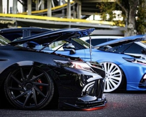 “Transforming the Toyota Camry with Bag Riders: A New Level of Elegance”