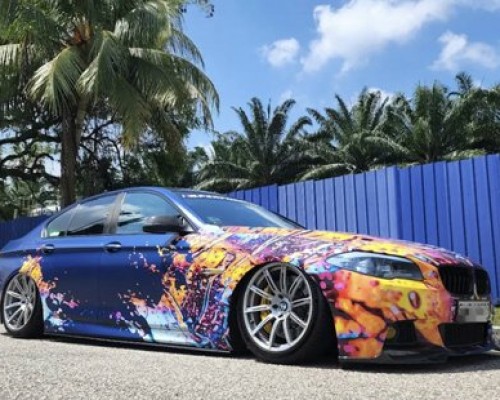 The BMW 5 Series F18 Bag Riders Modification
